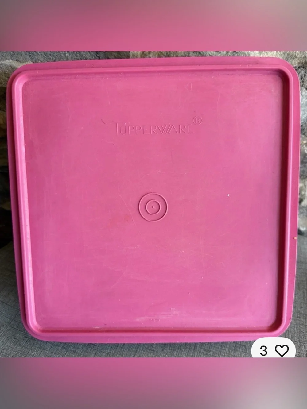 Tupperware creamy neutral